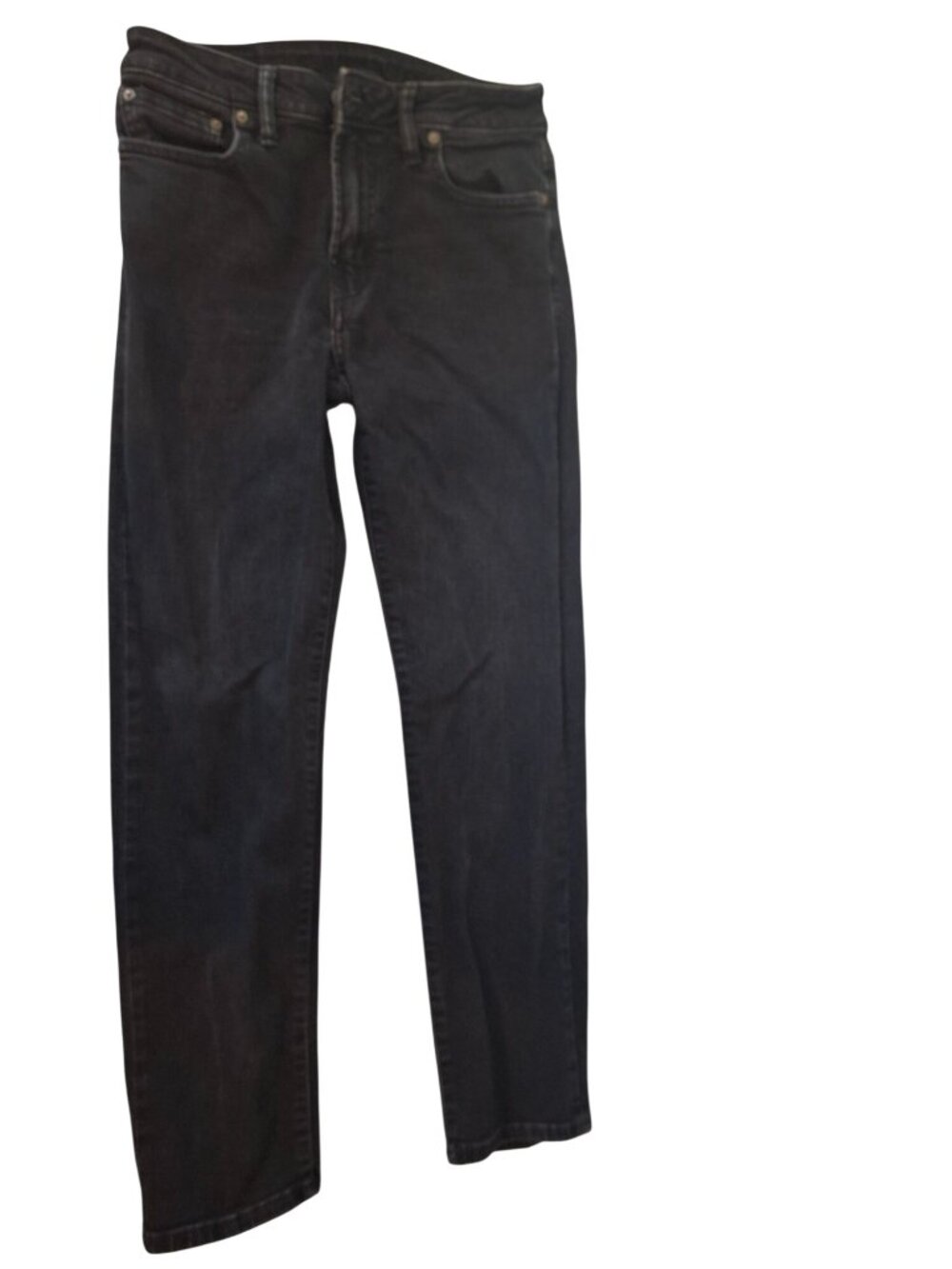 American Eagle AirFlex+ Black Slim Straight  Streetwear Stretch Denim